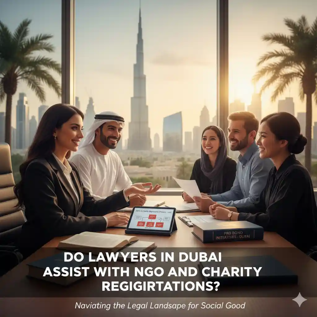 Do lawyers in Dubai assist with NGO and charity registrations?